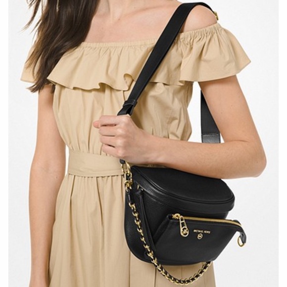 MK, Slater Medium Pebbled leather Sling pack - Picture 5 of 5